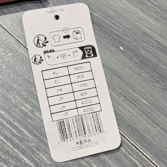 Goddess Keira Underwire Bra Full Coverage‎ 40DD Cinnamon - Picture 9 of 10